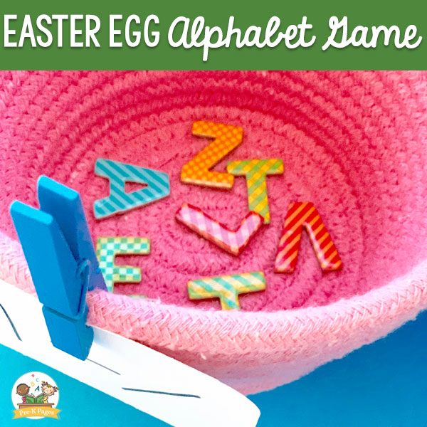 Easter Egg Visual Discrimination Activity #preschool