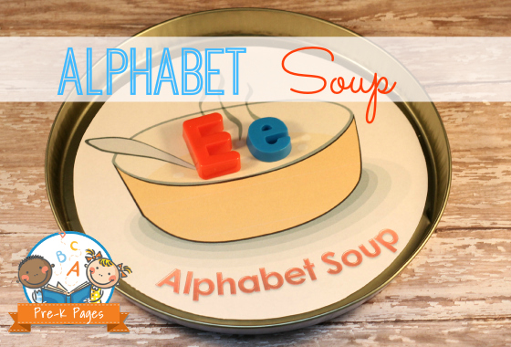 Free Printable Alphabet Soup Printable