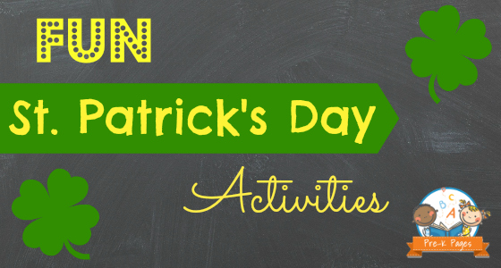 Fun St. Patrick's Day Activities for #preschool and #kindergarten