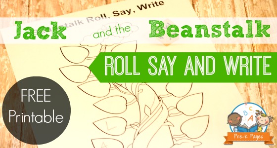 Jack and the Beanstalk ABC Printable