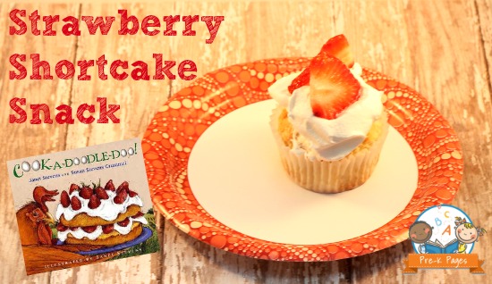 Little Red Hen Cock a Doodle Doo Book and Snack