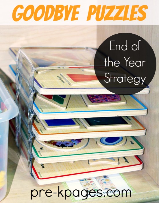 End of the Year Tip for Packing Your Classroom in Preschool and Kindergarten