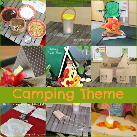 Camping Theme Activities for Preschool and Kindergarten