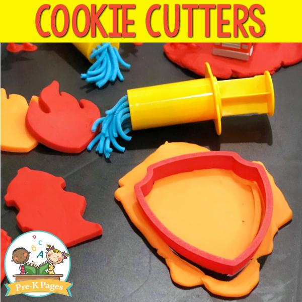 Cookie Cutters for the Play Dough Center