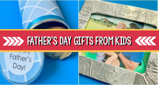 Preschool Father's Day Gifts from Kids
