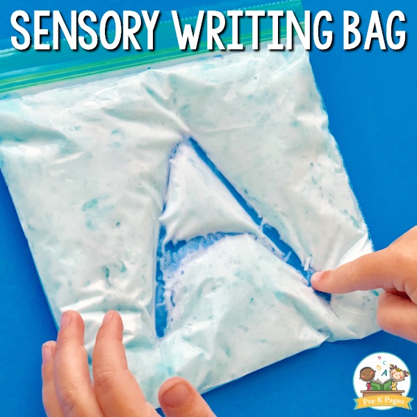 Sensory Writing Bag