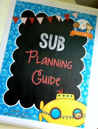 Substitute Lesson Plan Printable Forms