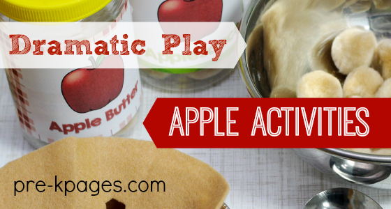 Dramatic Play Apple Activities