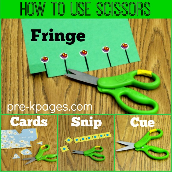 Cutting with Scissors: The Best Tips for Teaching Kids - Pre-K Pages