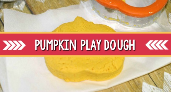 Pumpkin Play Dough for Preschool