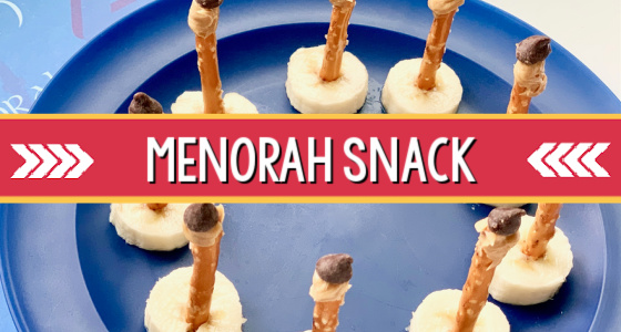 hanukkah menorah pre-k