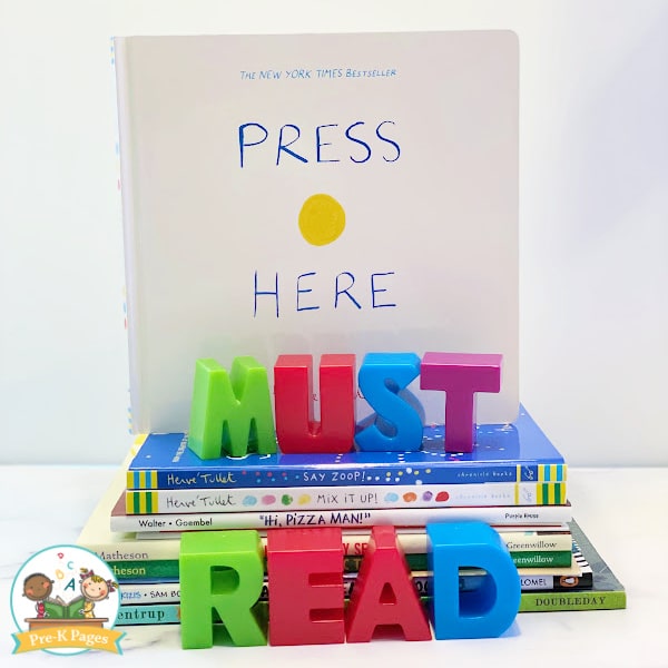 Press Here Interactive Book for Preschool