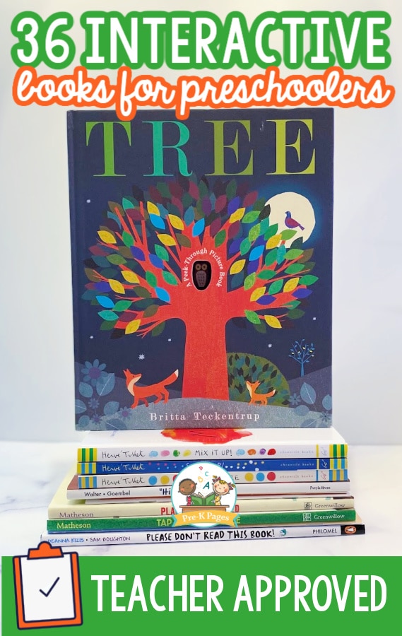 Tree Interactive Book for Preschool