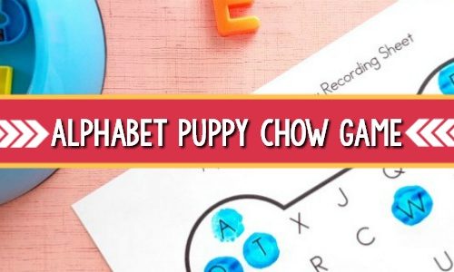 Alphabet Puppy Chow Game