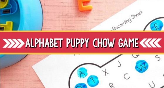 Alphabet Puppy Chow Game