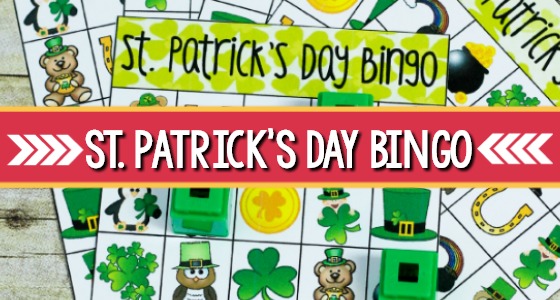 Printable St. Patricks Day Bingo