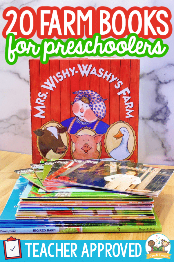 20 Farm Books for Preschoolers