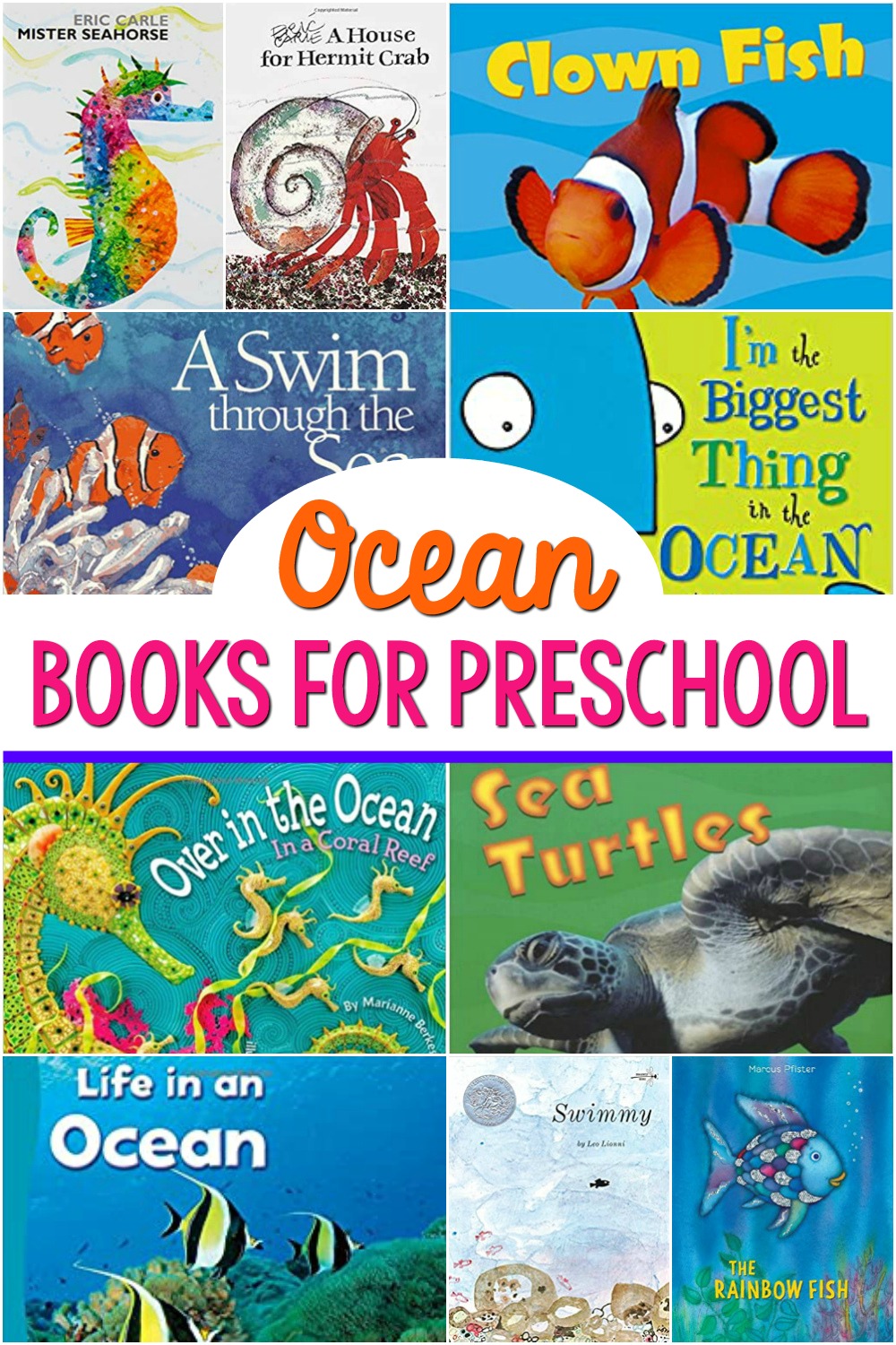Best Ocean Books for Preschool
