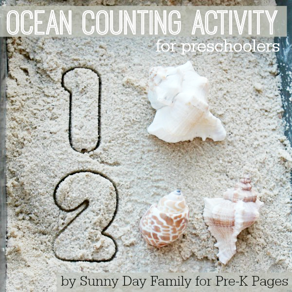 Ocean Counting Activity preschool