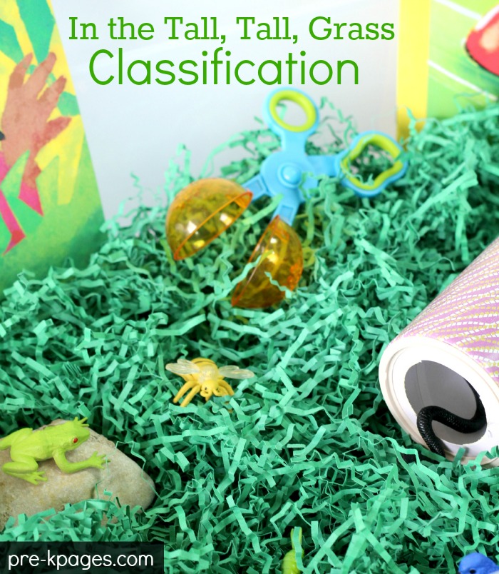 In the Tall, Tall Grass Classification Activity and Printable