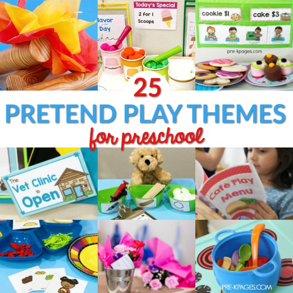 25 Dramatic Play Themes for Preschool