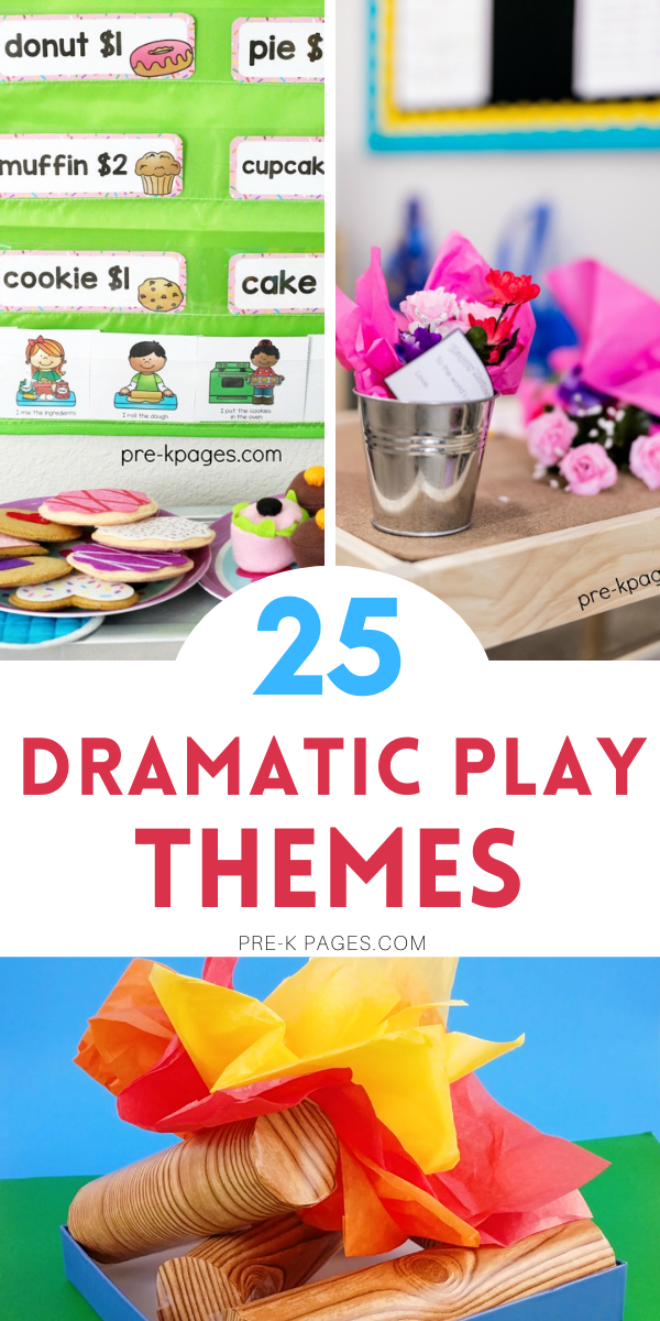 25 Dramatic Play Themes