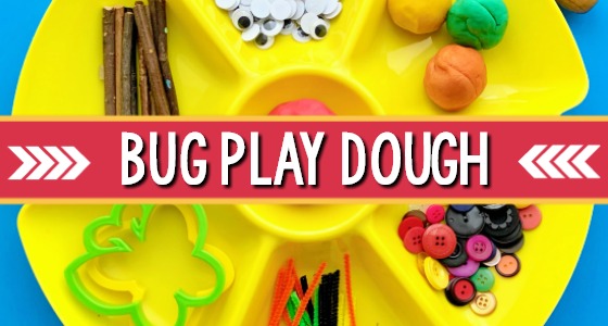 Bug Play Dough Activity for Preschool