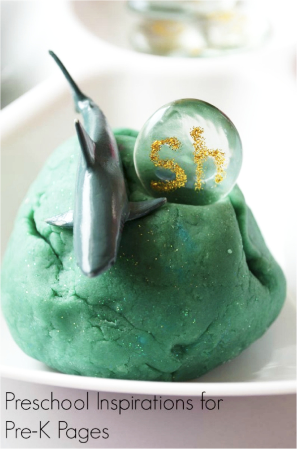 Ocean Play Dough Match