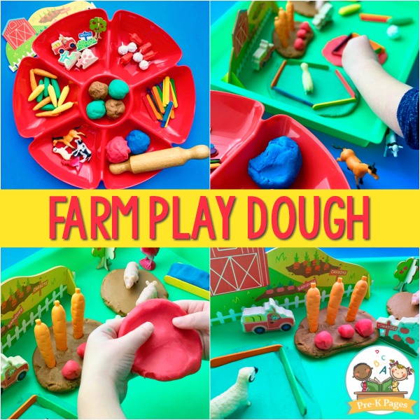 Play Dough for Farm Theme