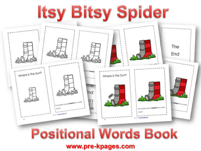 Itsy Bitsy Spider Printable Book