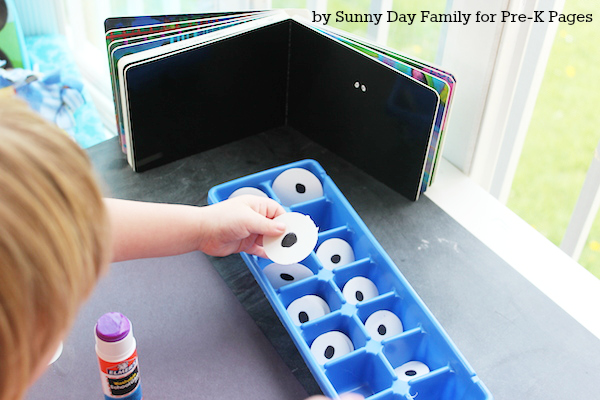 zoo book activity eyes