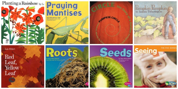 Plant and Garden Science Books for Preschool 