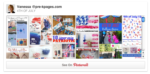 July 4th pinterest board