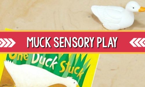 One Duck Stuck Muck Sensory Play