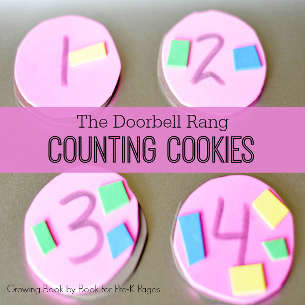 Counting Cookies The Doorbell Rang Activity