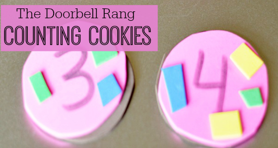 Counting Cookies for preschool