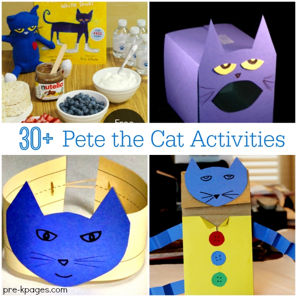 Pete the Cat Activities for Preschool and Kindergarten