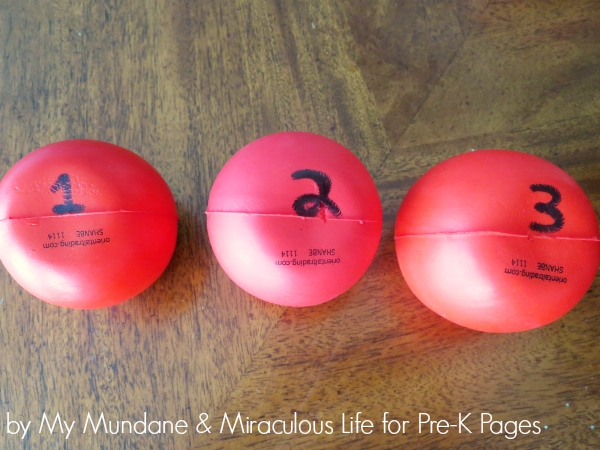 Apple Gross Motor balls