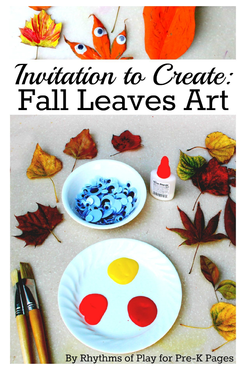 Fall leaves art exploration