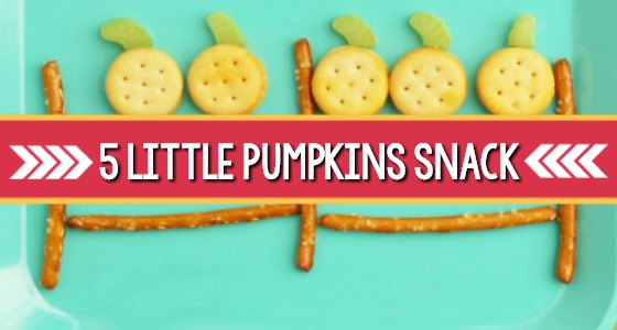 Five Little Pumpkins Snack