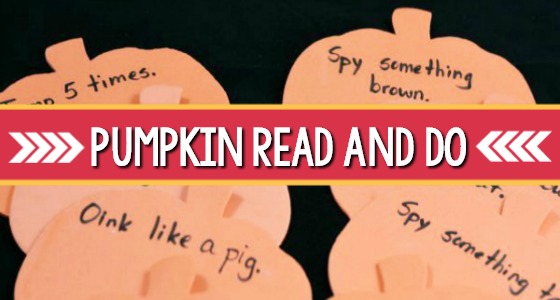 Pumpkin Read and Do