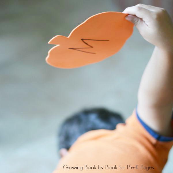 pick a pumpkin action game for preschool