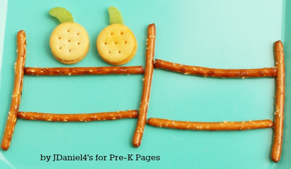 snack activity two little pumpkins