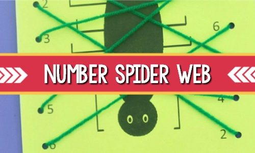 Number Spider Web Activity