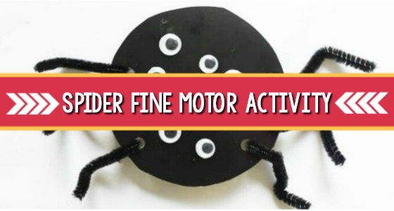Spider Fine Motor Activity