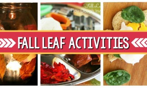 Activités sur les feuilles d'automne