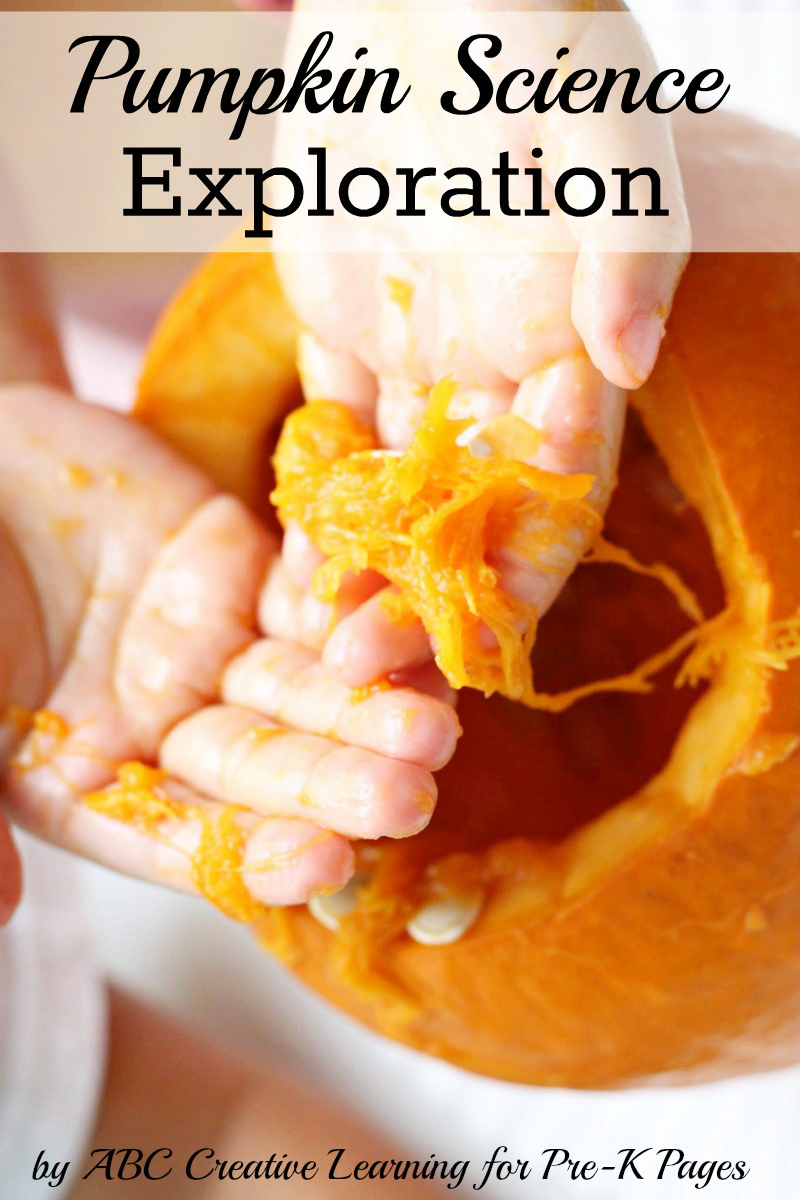 Pumpkin Science Exploration for preschool