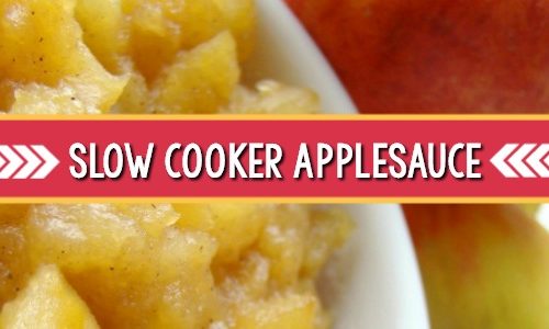 Slow Cooker Applesauce in the Classroom