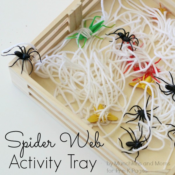 spider web activity tray