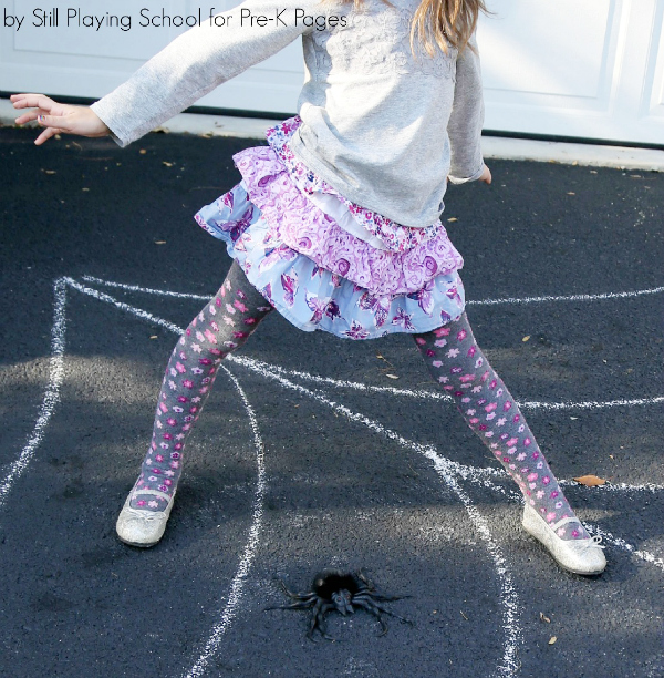 spider web movement activities